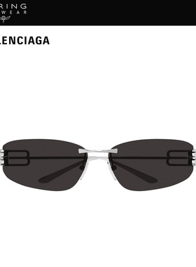 【2026新款】开云眼镜巴黎世家BALENCIAGA猫眼无框太阳镜BB0484S