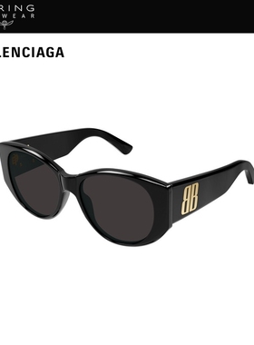 【新款】开云眼镜巴黎世家BALENCIAGA几何形太阳镜墨镜BB0455S