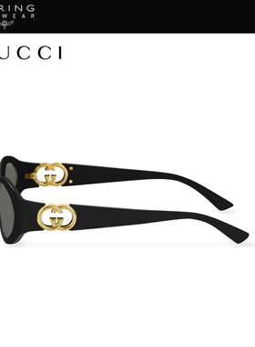 古驰GUCCI时尚圆框太阳镜