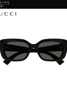 【新款】开云眼镜古驰GUCCI男女同款矩形防晒太阳镜墨镜GG1979SK