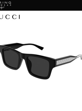 【2026新款】开云眼镜古驰GUCCI男女矩形板材太阳镜墨镜GG2072SA