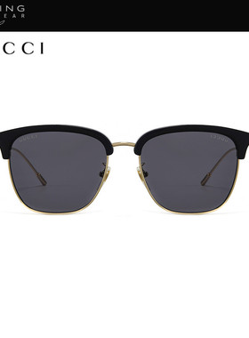 Gucci圆框时尚男性太阳镜