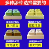 Корова беременная соль животных соль соль соль облизы