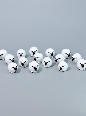 无聊！送TA羊了个羊苔藓微景观摆件绵树脂工艺摆件树脂DIY装饰