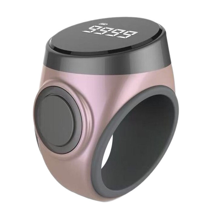 One piece drop shipping counter ring electronic digital display luminous silent counter rechargeable ring smart counter