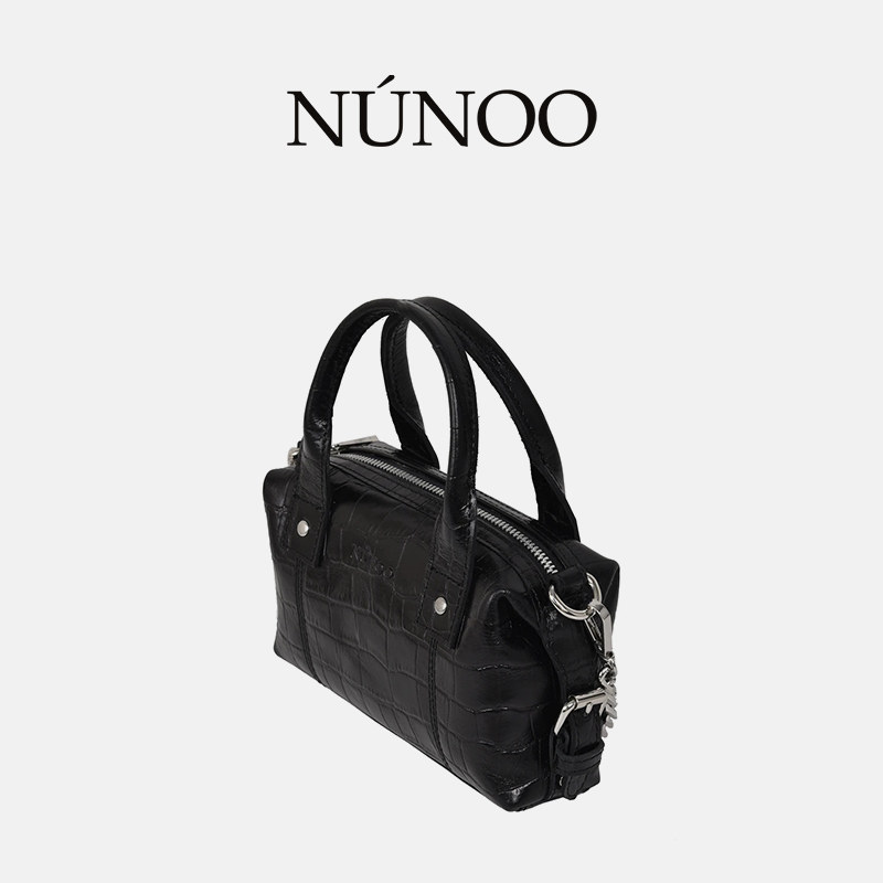 nunoo迷你波士顿mini鳄鱼纹可爱 Nunoo海外女士包袋