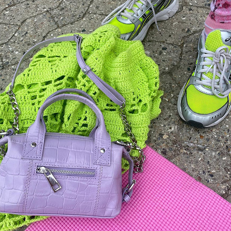 nunoo迷你波士顿mini鳄鱼纹可爱 Nunoo海外女士包袋