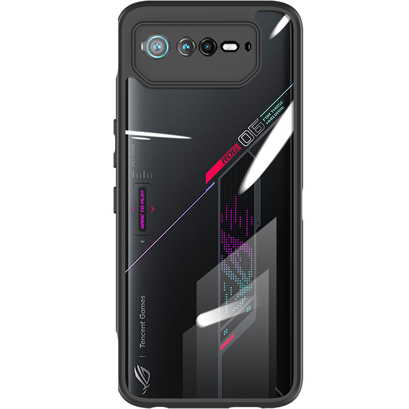 适用华硕Rog6手机壳Rog6pro天玑至尊版ROG6D游戏手机rogphone7新款男生透明硅胶保护套散热玩家国度天机外壳 - 图3