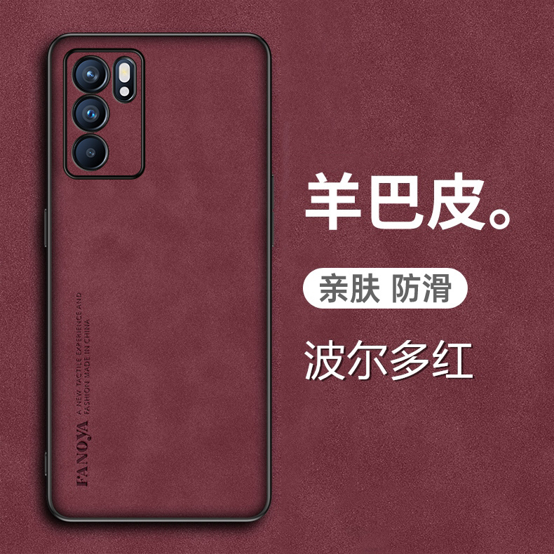 oppoReno6手机壳reno6pro新款+的十高级oppo女65曲面5g毛绒opopreno硅胶0pp0全包ooporeno男防摔opp0套网红外 - 图3