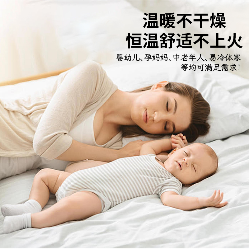 美菱电热毯单人双人双控智能定时家用学生宿舍调温除螨安全电褥子