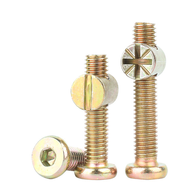 Hot products sold! Furniture screw bookcase nut combination