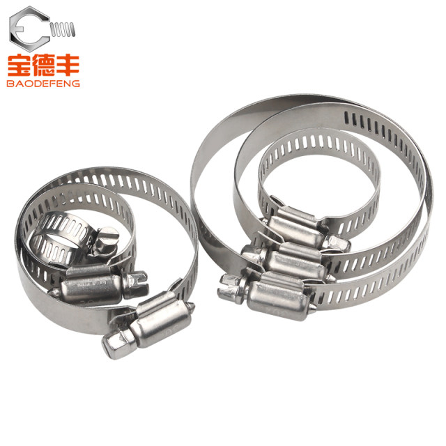 304 stainless steel throat clamp/clutch clamp tightening clamp