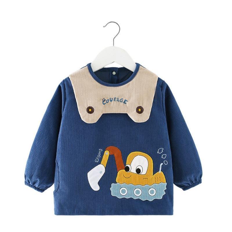 Bibs, rice bags, children's smocks, cotton-padded clothes, anti-vomiting bibs for babies, infants and toddlers, long anti-fouling bibs for men and women