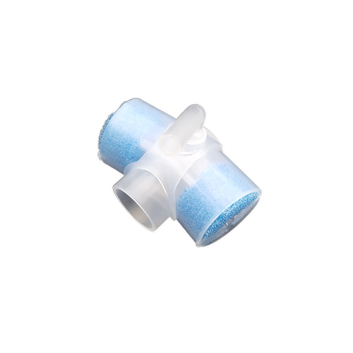 气切型人工鼻气切吸氧加温保湿防尘湿化呼吸过滤器气管切开人工鼻 - 图0