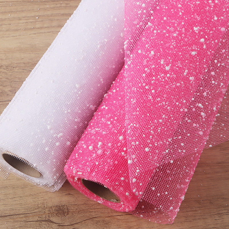 雪点纱网鲜花包装材料花束花店花艺资材包花纸手工鲜花包装网纱,淘宝优惠券,粉丝福利购,淘宝优惠卷