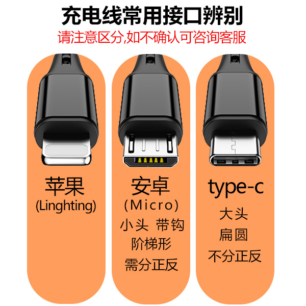 一拖三数据线快充适用苹果华为vivo全安卓Typec多头三合一多功能充电器线2米加长多用三头车载usb快速冲手机 - 图1