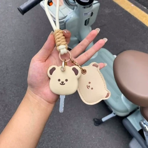 Электромобиль, ключи от машины, защитный чехол, пульт, подвеска, с медвежатами, NFC