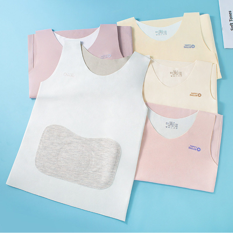 儿童马甲护肚德绒保暖背心磨毛发育期学生内衣女童内穿打底衫马夹,淘宝优惠券,粉丝福利购,淘宝优惠卷