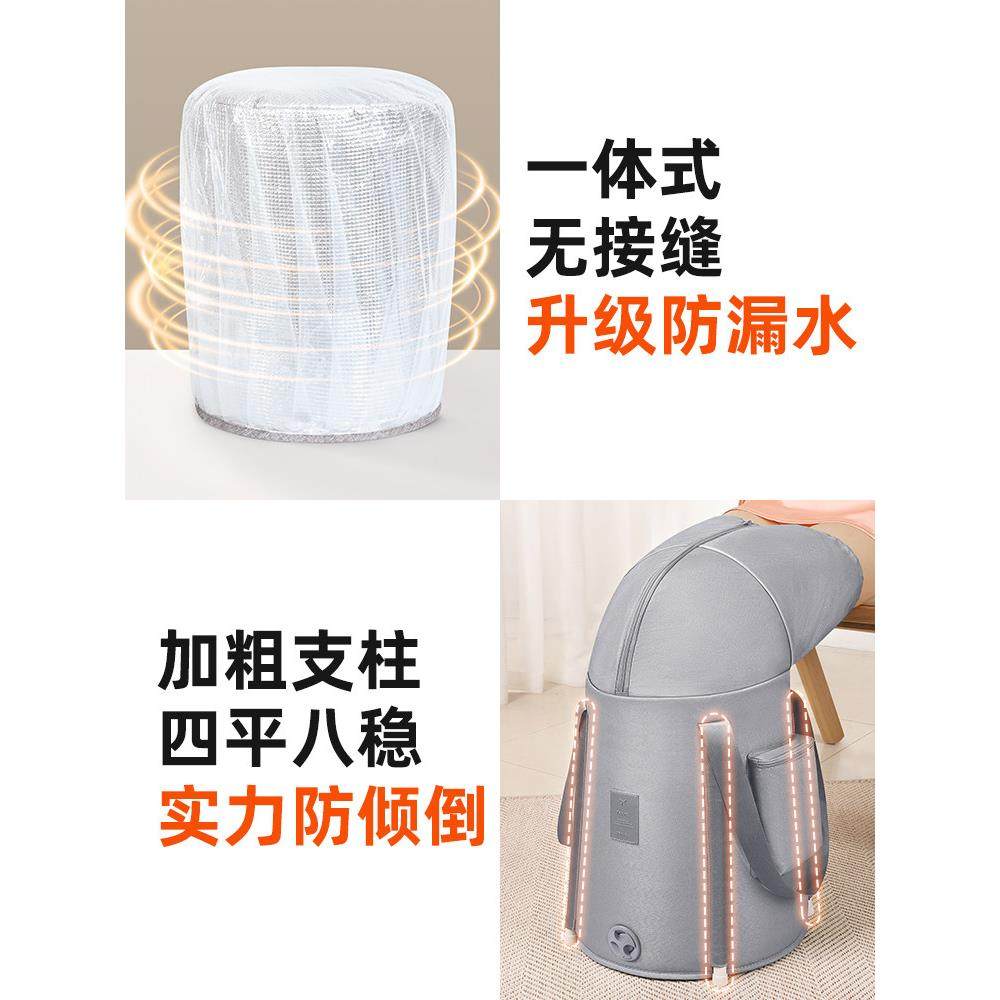 泡脚桶过膝家用加热高深桶折叠加厚保温足浴过小腿养生熏蒸泡脚袋,淘宝优惠券,粉丝福利购,淘宝优惠卷