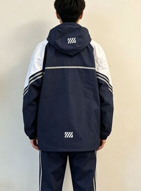 秋冬校服高中生加厚冲锋