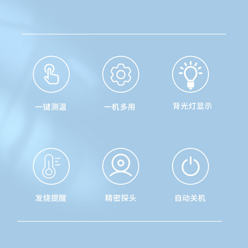  掌护体温计类