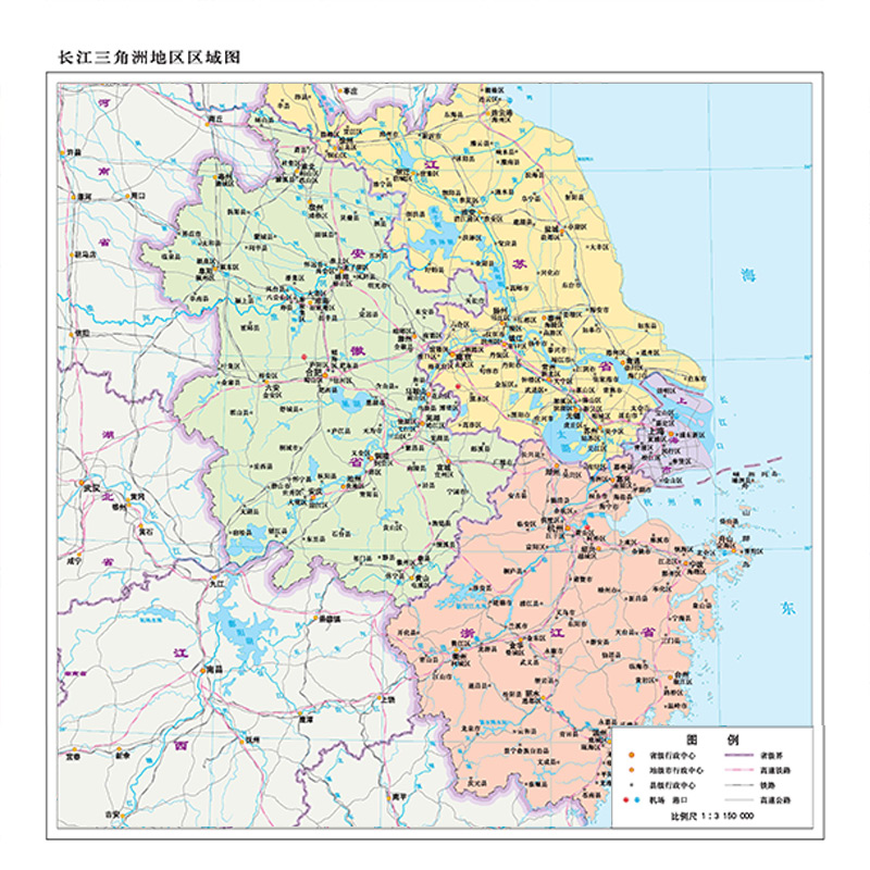 高清地图定制城市区域挂图打印电子版省市区县行政订制水系卫星图 - 图0