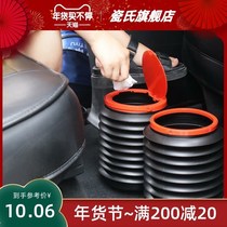 Folding-in-car bucket car Bin Co-driving Mini Small Lapole Cylinder In-car Supplies Car Cleaning Bag
