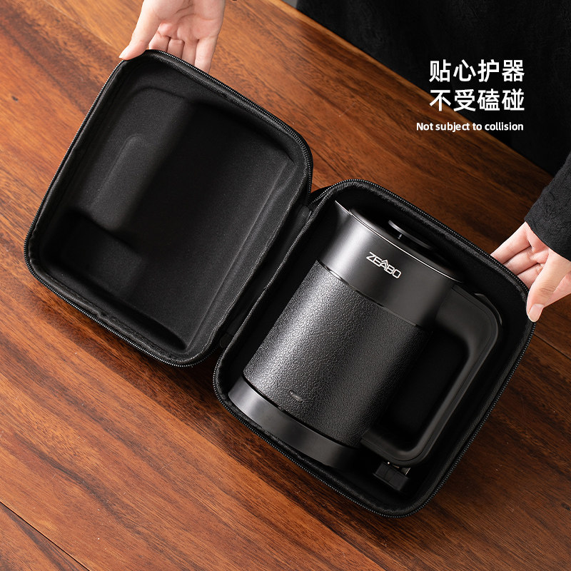 便携式旅行茶具套装宿舍露营出差中式随车酒店带烧水壶泡茶壶茶杯,淘宝优惠券,粉丝福利购,淘宝优惠卷