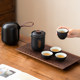 Porcelain Circle Jiuxian Portable Travel Tea Set