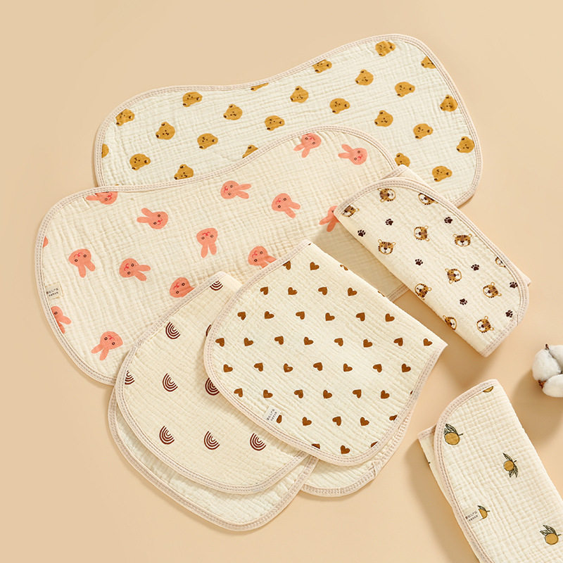 宝宝拍嗝巾新生婴儿长条薄垫肩巾纯棉口水巾防吐奶枕巾围兜小方巾,淘宝优惠券,粉丝福利购,淘宝优惠卷