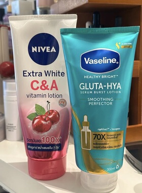 保税！新品紫色！Vaseline泰国凡士林身体乳清爽不粘水感保湿补水