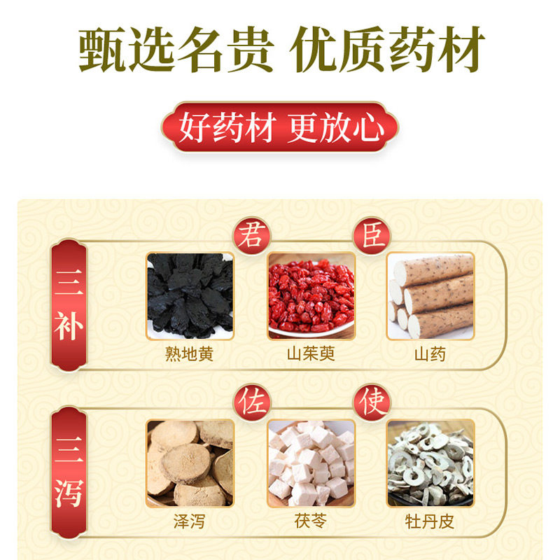 中国香港位元堂金匮滋肾丸滋阴肾气金匮丸六味地黄丸腰膝酸软中药