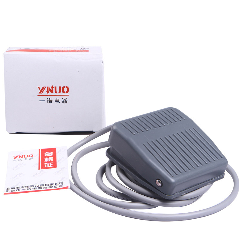 脚踏开关TFS-201带线2米冲床踏板剪板折弯缝纫机控制器脚踩式220v,淘宝优惠券,粉丝福利购,淘宝优惠卷