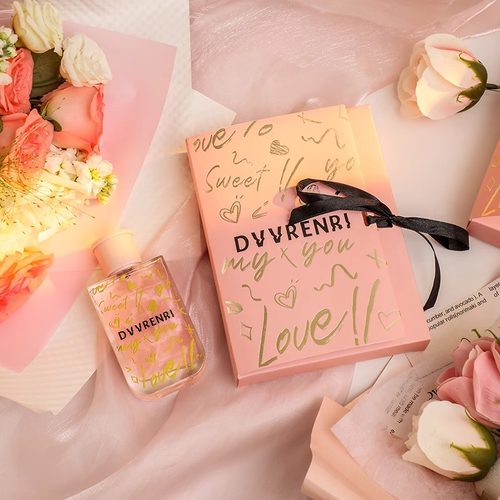 诗芒粉色少女玫瑰小众清新怦然心动香水礼盒伴手礼官方正品送女友 - 图3