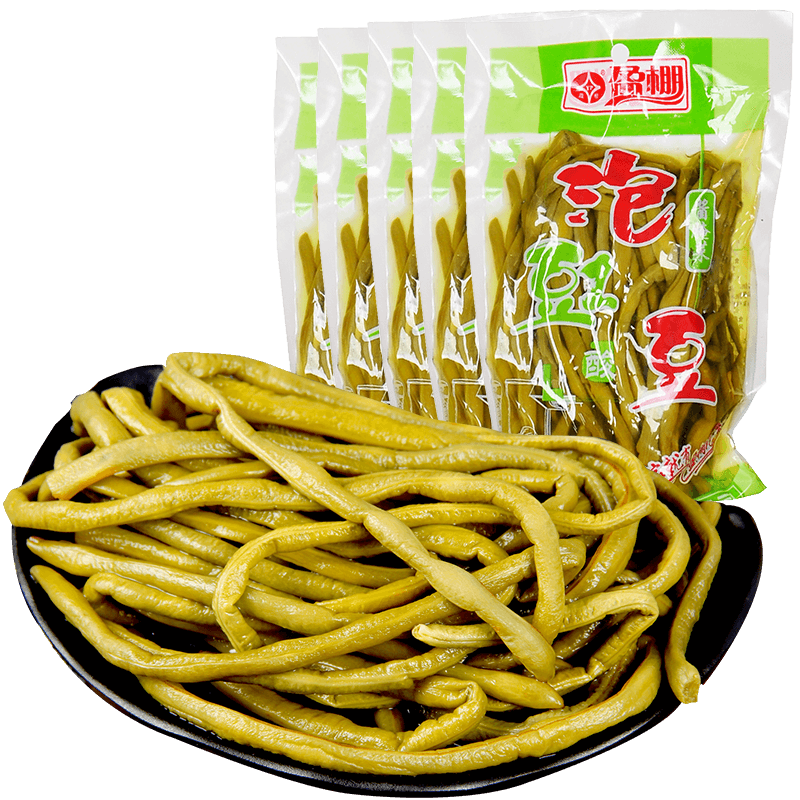 盈棚泡青菜小米辣泡仔姜泡红椒小袋装四川川菜泡菜炒菜酸菜鱼调料-图1