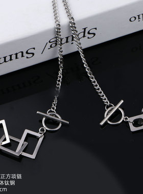 秋冬毛衣链轻奢小众设计项链女