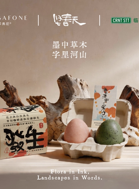 莎弗尼艺术联名香氛精油皂礼盒
