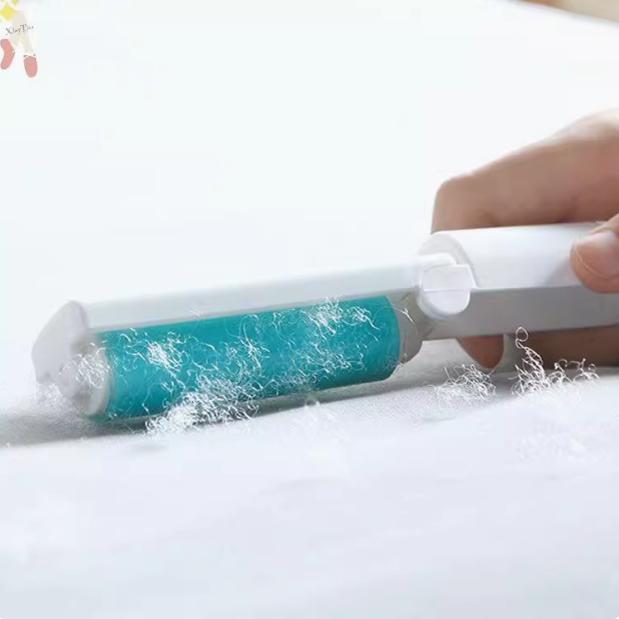 可折叠可水洗除毛滚筒刷毛衣物静电刷衣服粘毛器便携式粘尘刷_依家百货小店_居家日用-第5张图片-提都小院