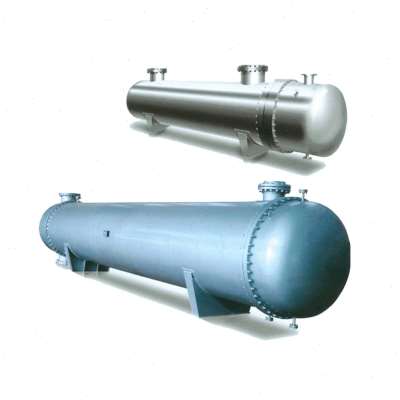 缠绕管式油水冷却器 不锈钢管壳式导热油冷器 壳管式换热器冷凝器 - 图2