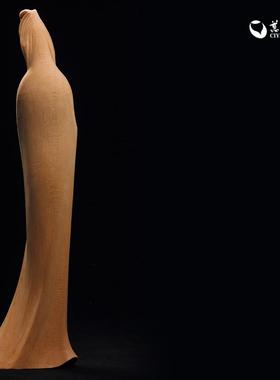 桧木清刀纯手工白衣观音菩萨迎请佛像