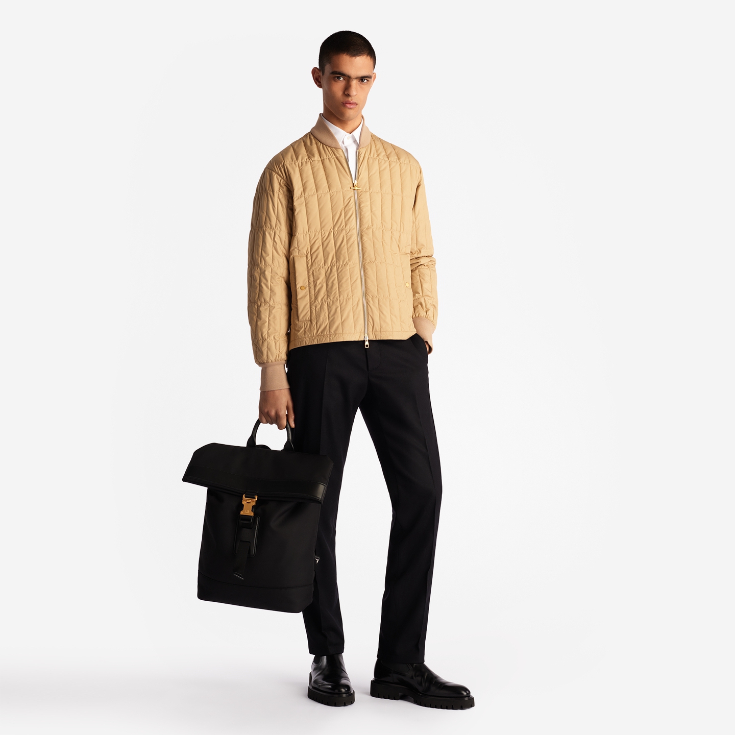 【冬季特惠】dunhill登喜路男士罗拉加斯飞行员夹克 - 图3