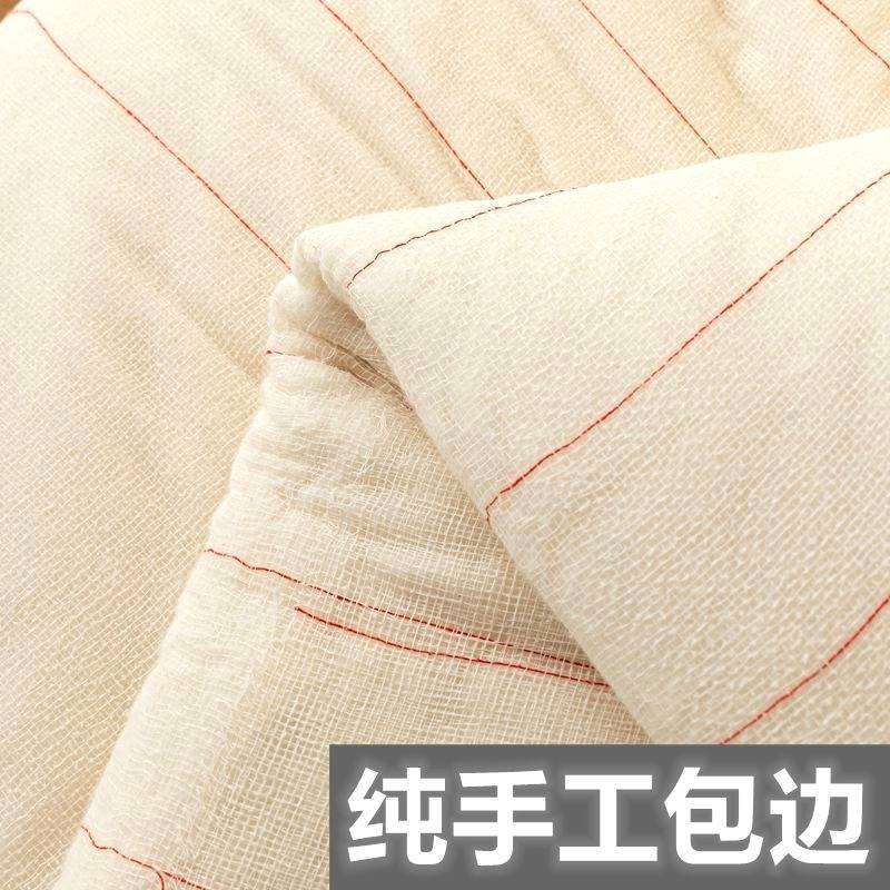 手工棉被棉胎被褥子冬被加厚保暖棉絮长绒棉纯花被芯垫被床垫被子