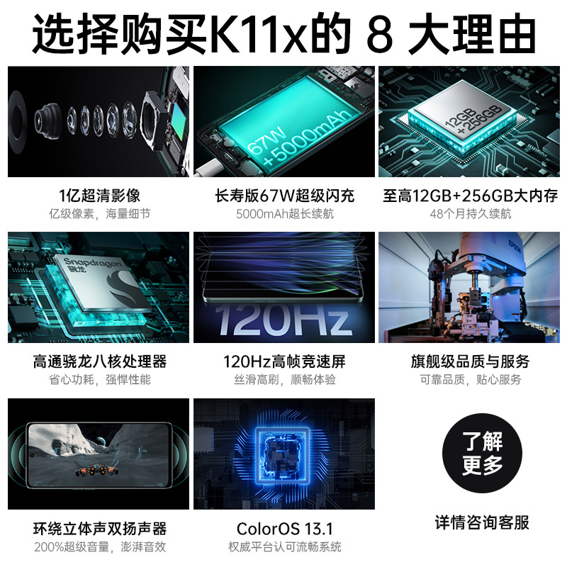 【新品上市】OPPO K11X oppok11x手机 oppo手机 5g智能全网通正品0ppo k10x k9x k12x oppo官方旗舰店官网-图2