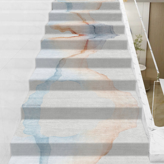 Baizhili carpet modern simple polyester comes with adhesive backing