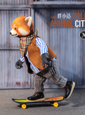 mostoys树脂挂饰可爱小熊猫玩偶