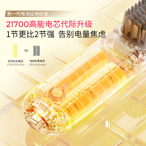 TYMO第5代直发梳无线有线两用便携夹板高颅顶负离子不伤发造型梳 - 图1