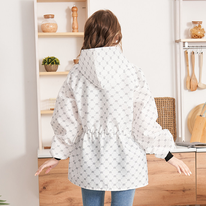 厨房女长袖罩衣防水防油围裙家用餐饮专用2025新款网红工作服定制,淘宝优惠券,粉丝福利购,淘宝优惠卷