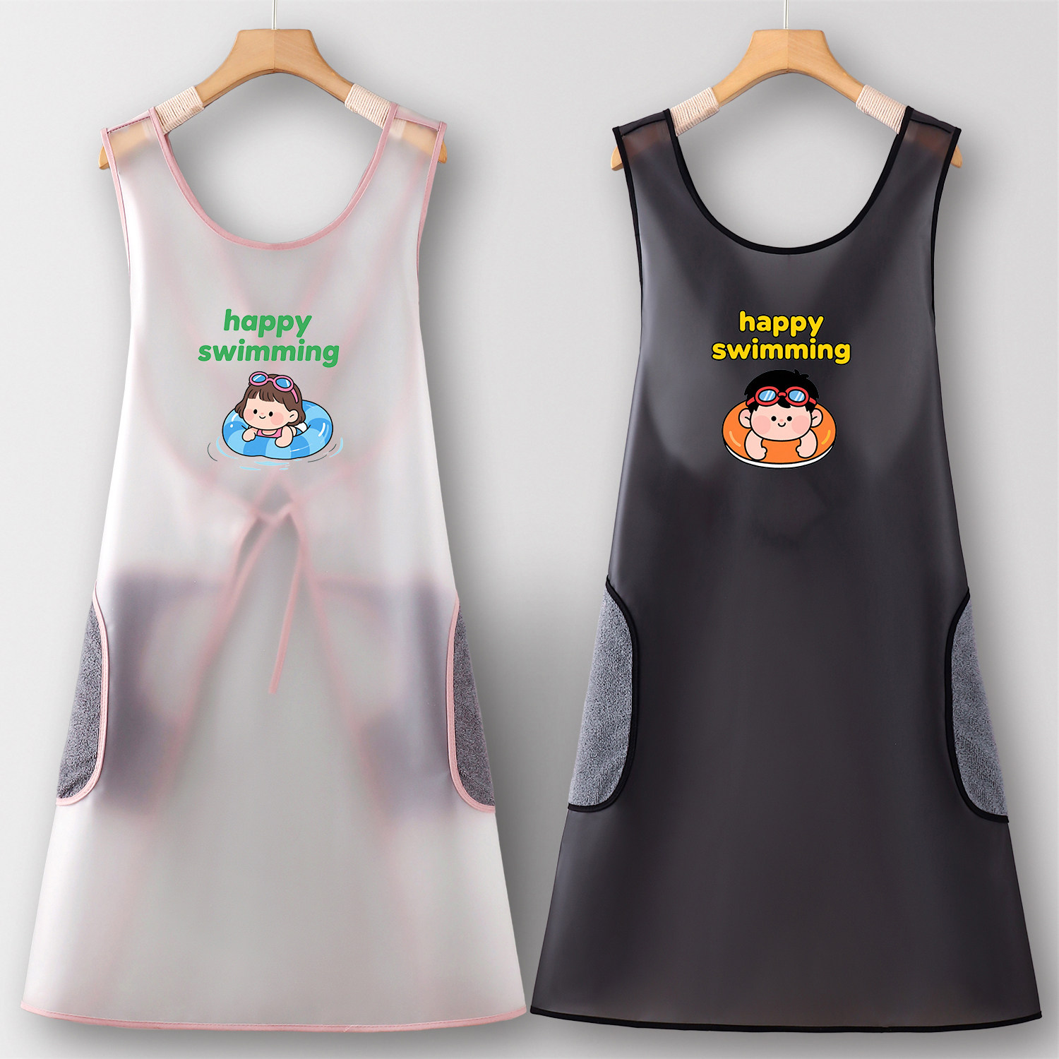 全防水加长透气大码母婴店宝宝洗澡游泳馆专用工作服韩式围裙定制,淘宝优惠券,粉丝福利购,淘宝优惠卷