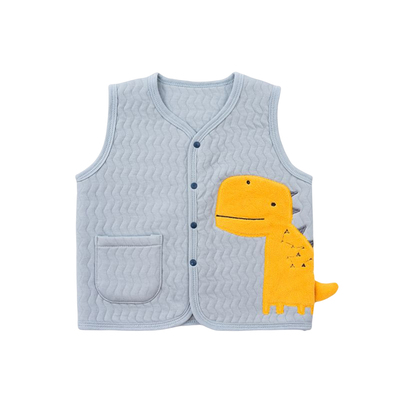 小猪大卫新生婴幼儿马甲春秋外穿