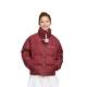 AMLM90 white duck down stand collar small pillow down jacket